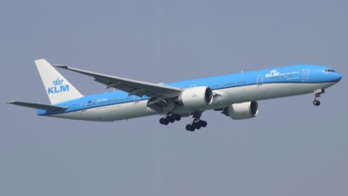 KLM Boeing 777-300ER PH-BVO at Singapore; archive photograph from 3 September 2026