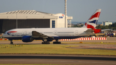 British Airways Boeing 777-236ER G-YMMO at London Heathrow